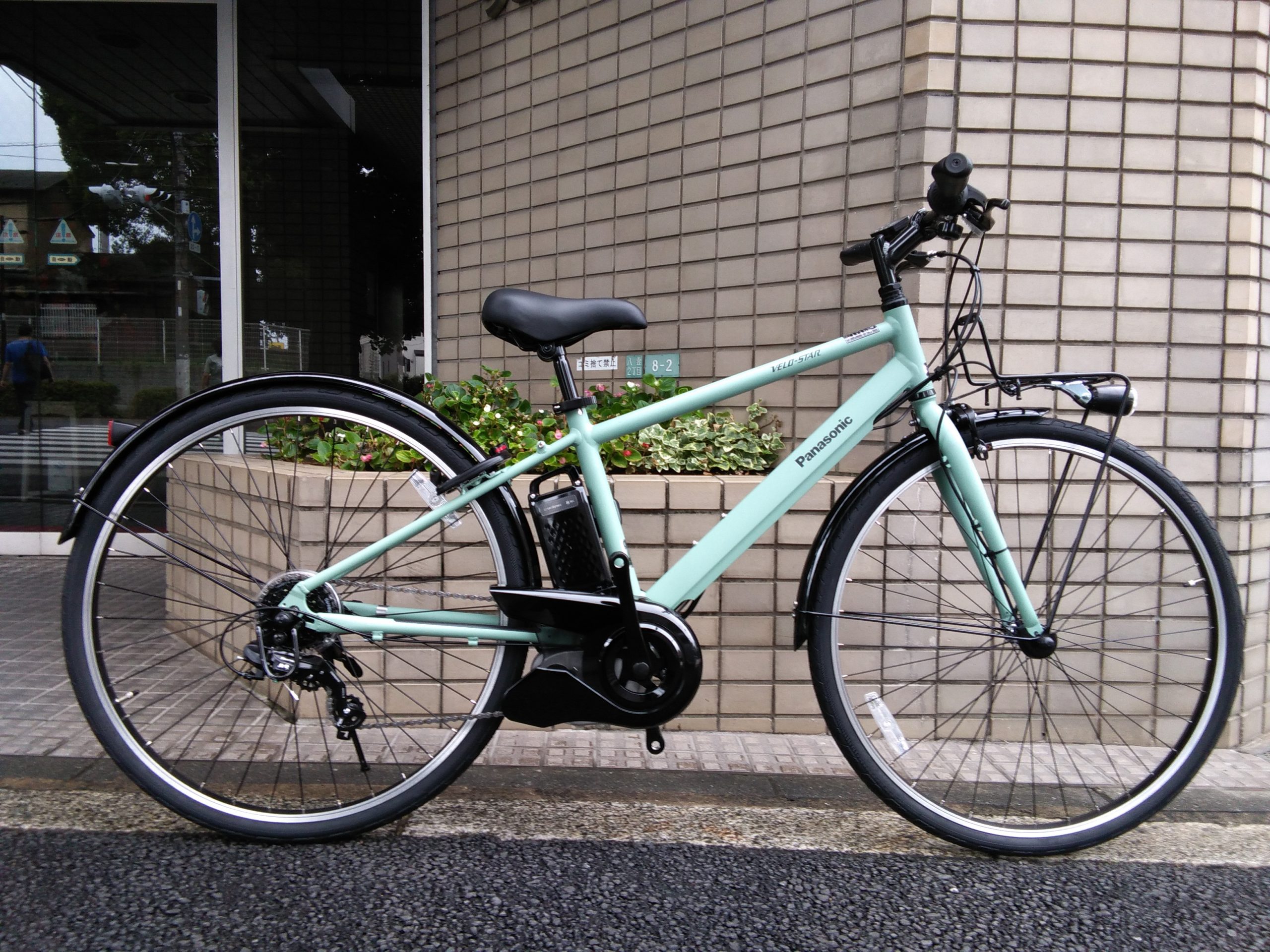 Panasonic 電動自転車 ベロスターミニ オリーブ-