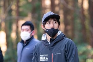 トレイルアドベンチャースタッフ様から会場の説明