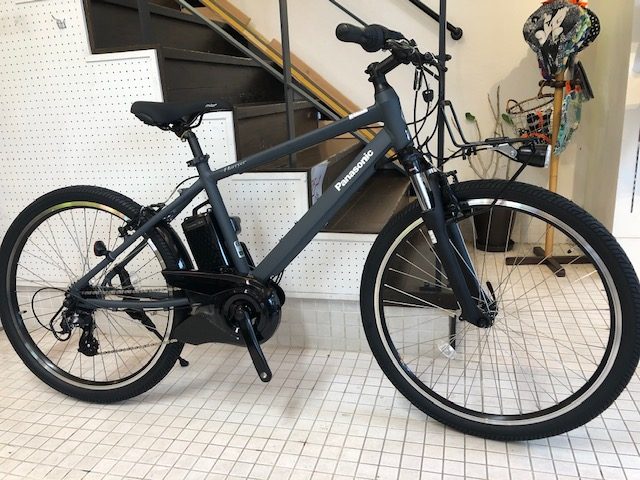 レオパードフラワーブラック パナソニック電動自転車ハリアー | www