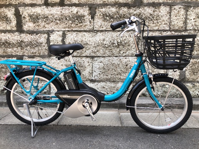 電動自転車 ヤマハ パスシオン 20インチ 8.7ah 低床モデル ブラウン色-