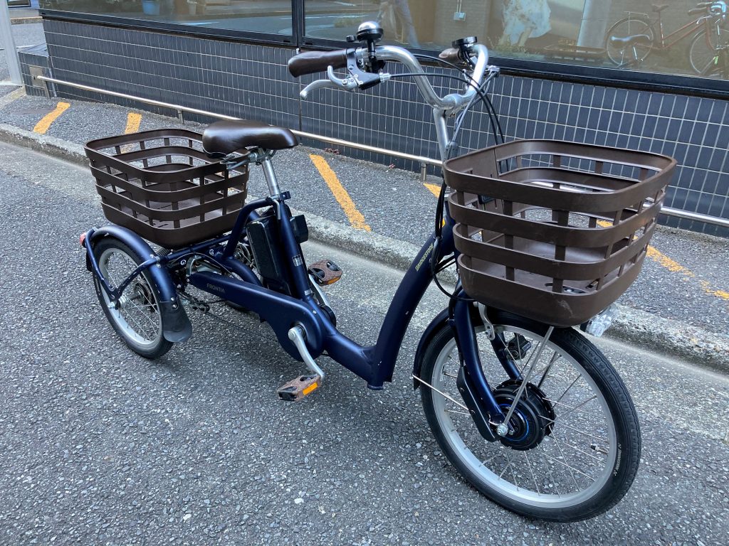 ブリジストン電動三輪自転車 - 電動アシスト自転車